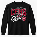 CFHS Cheer black long-sleeve shirt